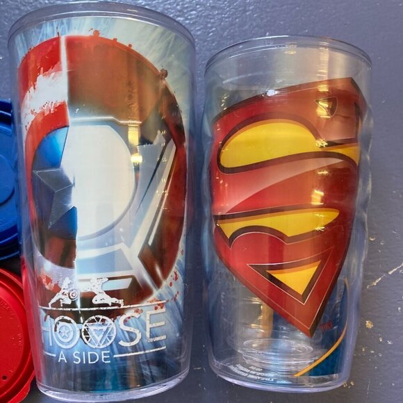 Marvel & Superman Tervis Tunblers Set of 2 - Picture 4 of 8